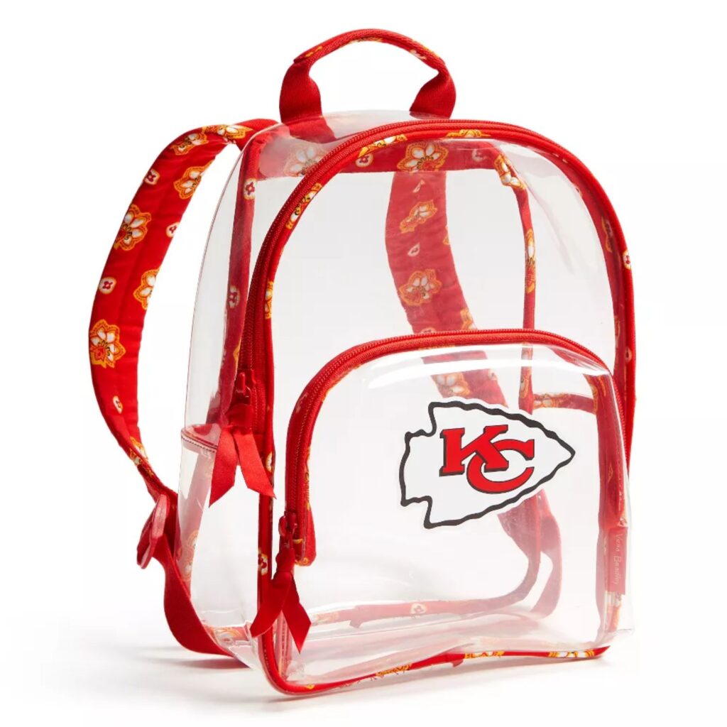 promotion clear backpack with reinforced straps