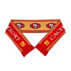 sports team knitted spandex scarf