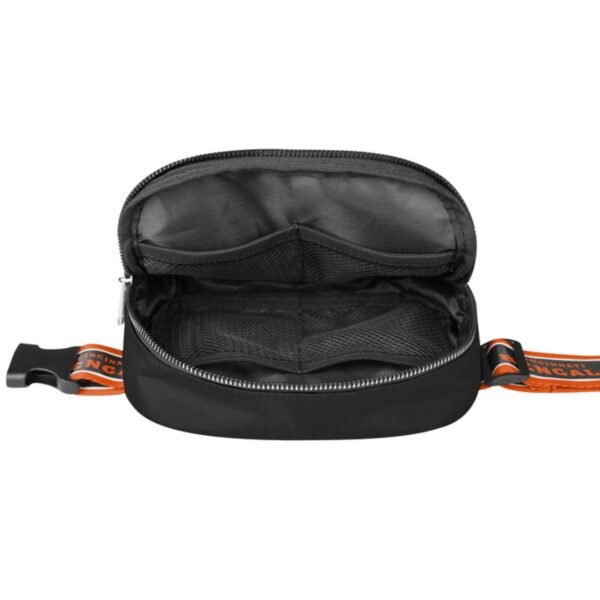 promotion cincinnati bengals nfl team wordmark crossbody belt bag