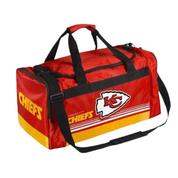 nfl kansas city chiefs gym duffel bag