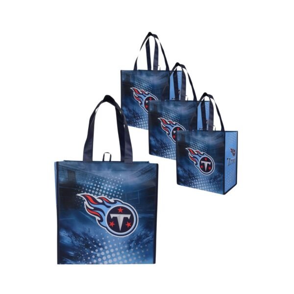 cincinnati bengals 4 pack reusable shopping bag