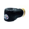 pittsburgh steelers knitted jacquard beer mittens