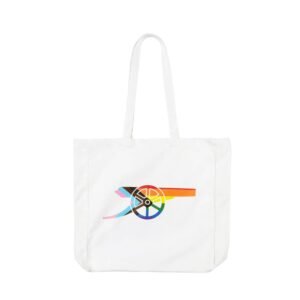 arsenal lgbtq+ pride tote bag