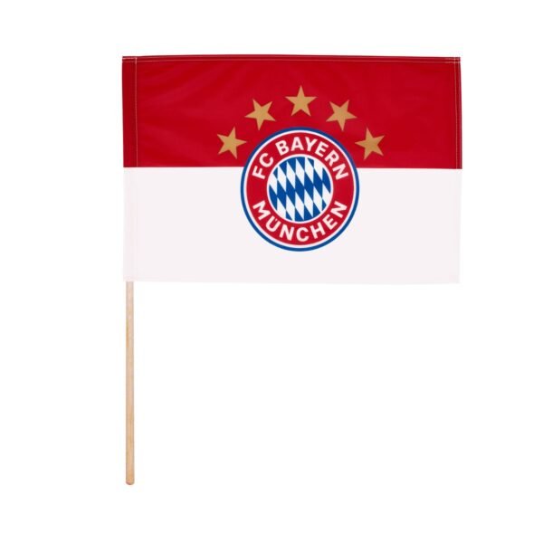 fc bayern 12x18 rally hand flag with stick