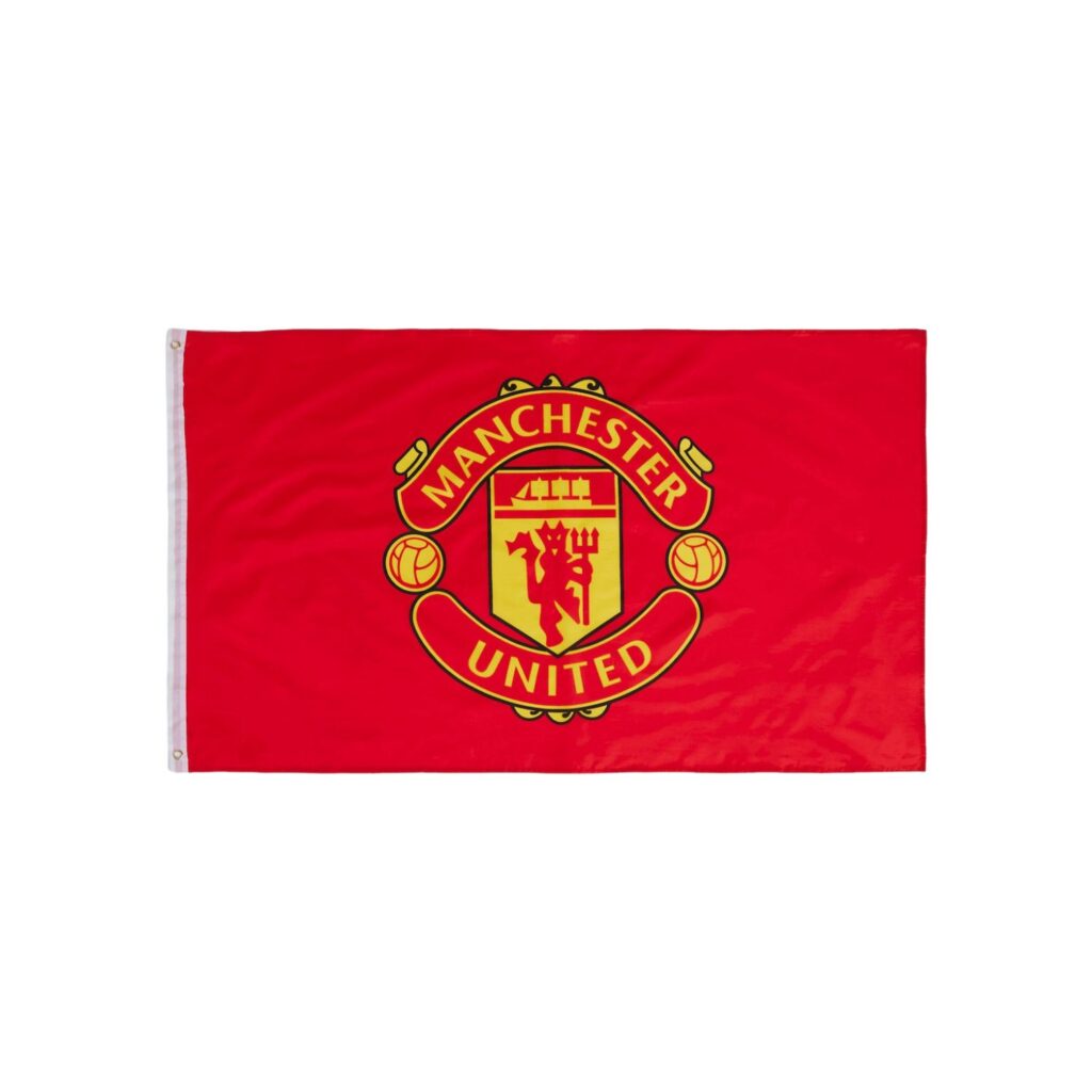 manchester united 3 x 5' screen printing team flag