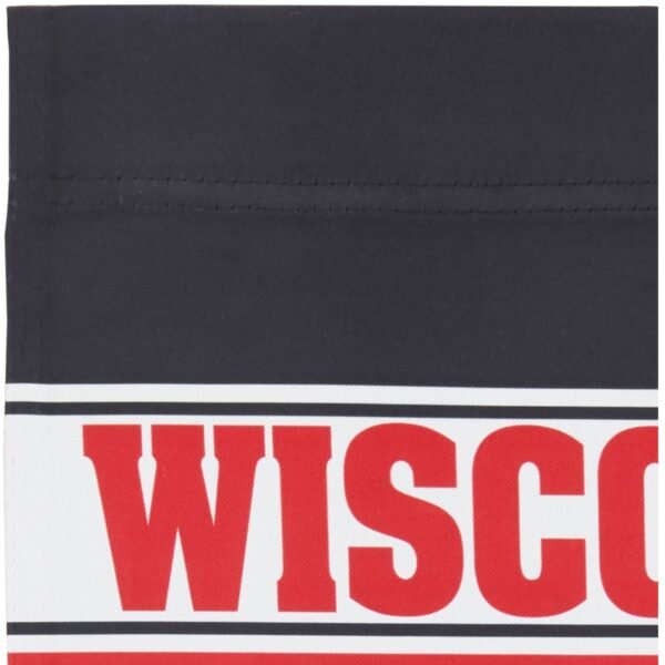 ncaa college wisconsin garden flag