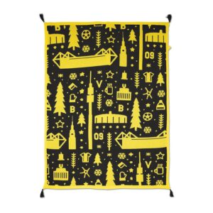 dortmund knitted blanket