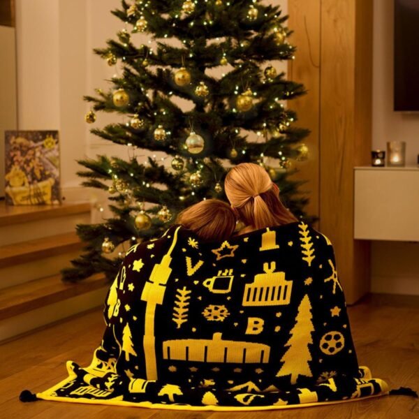 dortmund knitted blanket