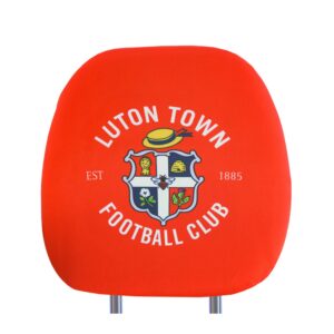 luton town car headrest cover