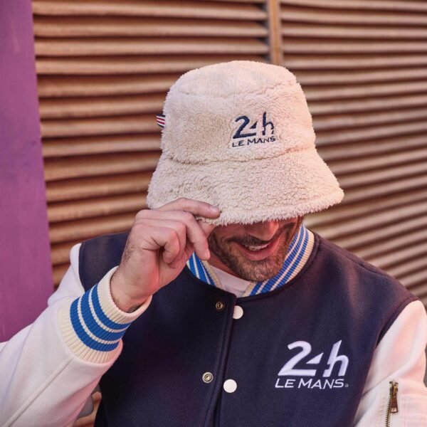 the 24 hours of le mans reversible fleece bucket hat