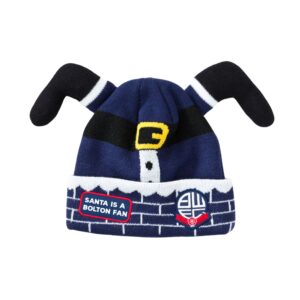 bolton wanderers santa chimney beanie