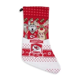 Kansas City Drawstring Christmas Stocking