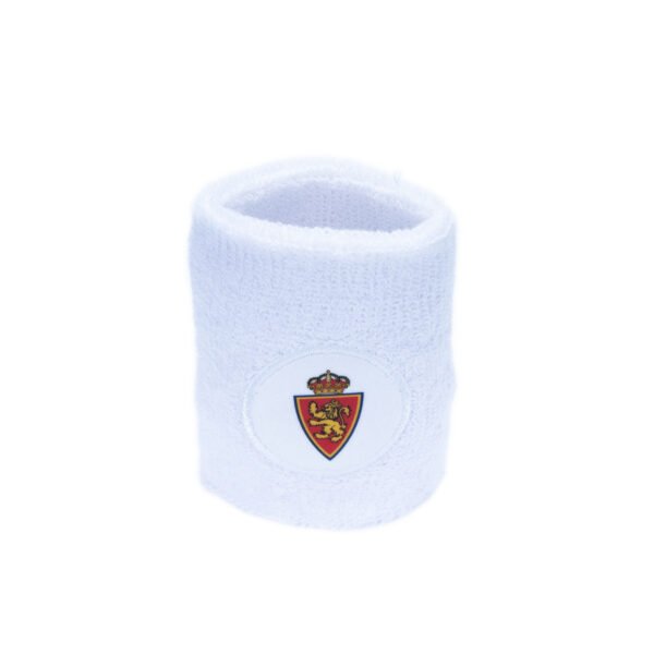 patch embroidered sweat wristband