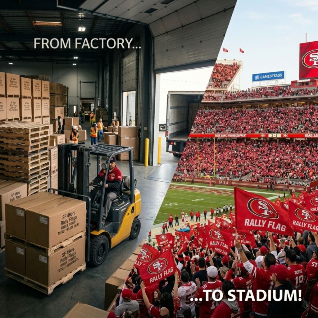 rush order for 49ers stadium
