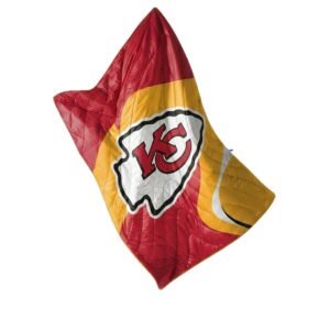 Kansas City Chief Puffy Blanket